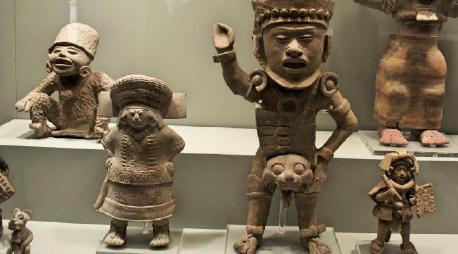 Photo of an exhibit at the Gardiner Museum