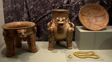 Photo of an exhibit at the Gardiner Museum