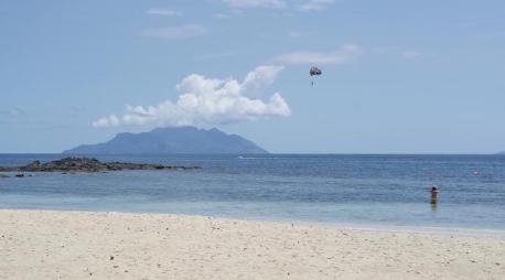 Photo of the Beau Vallon beach