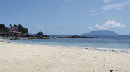 Photo of the Beau Vallon beach